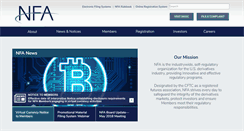 Desktop Screenshot of nfa.futures.org