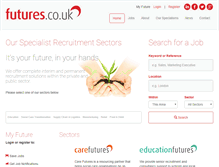 Tablet Screenshot of futures.co.uk